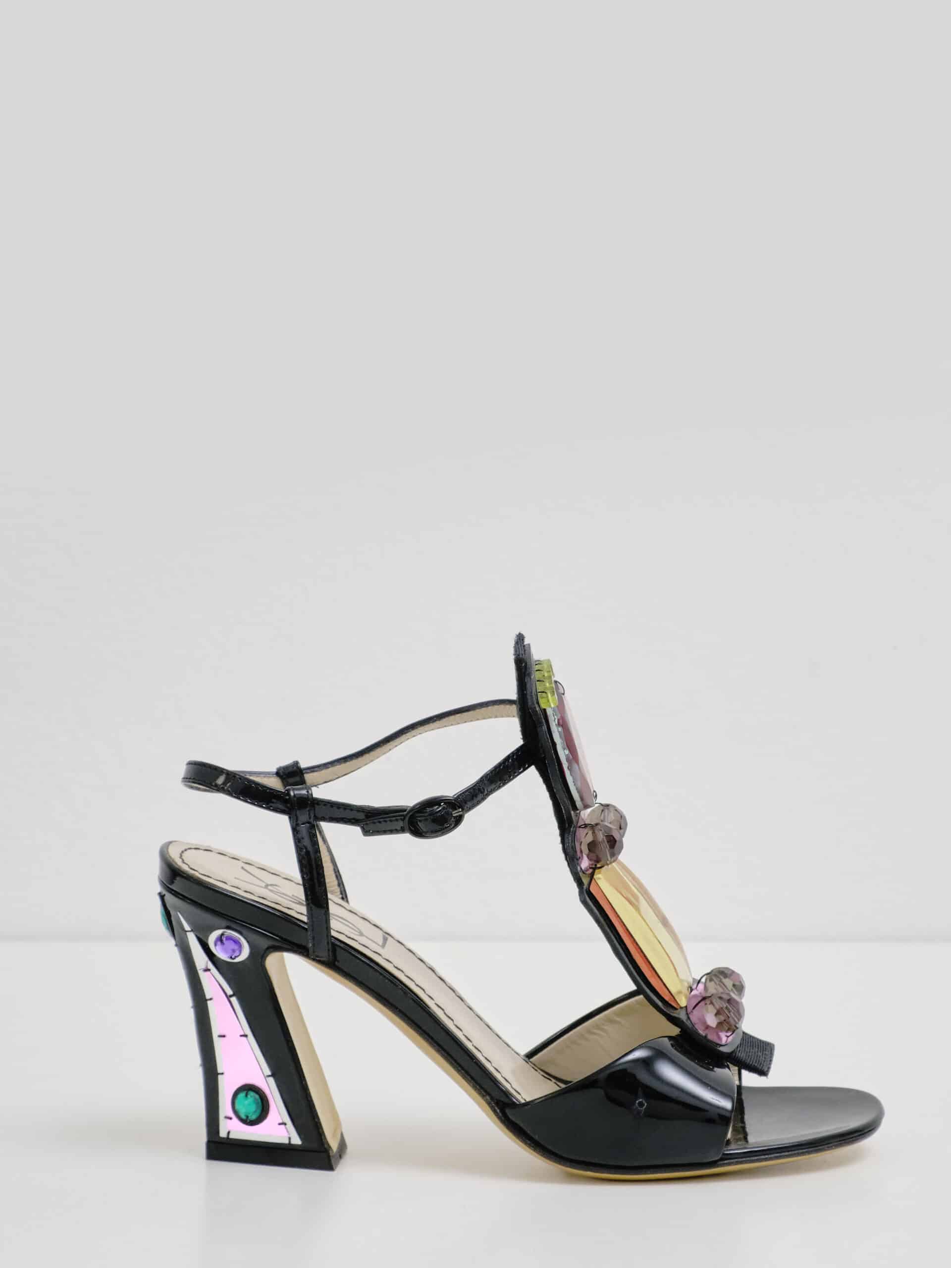 Yves Saint Laurent sandali gioiello mosaico