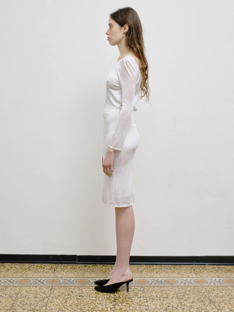 By Tom Ford, perforated viscose dress, S., photo 2 of 4