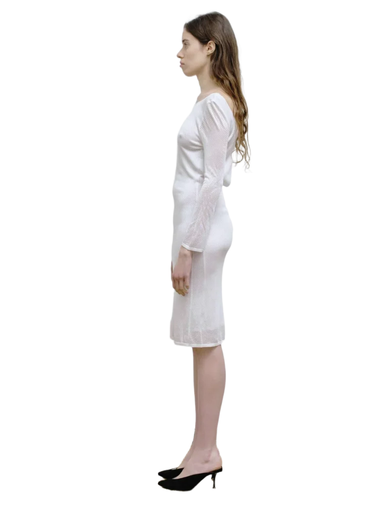 By Tom Ford, abito in viscosa traforata., foto 2 di 4