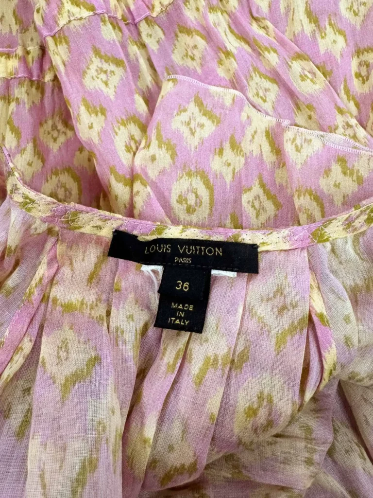 Monogram silk-blend minidress, 40., photo 3 of 3