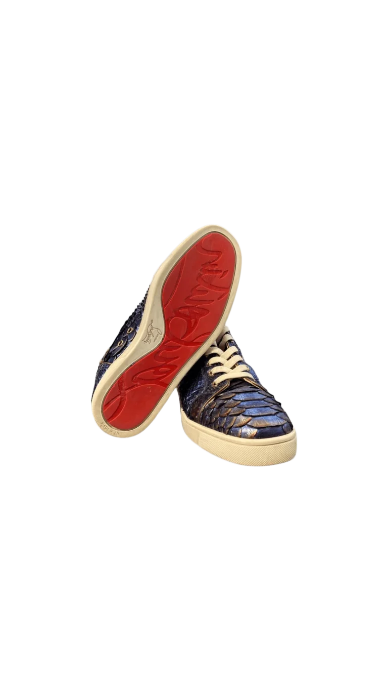Sneakers in pelle esotica., foto 5 di 5