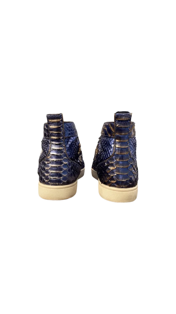 Sneakers in pelle esotica., foto 4 di 5