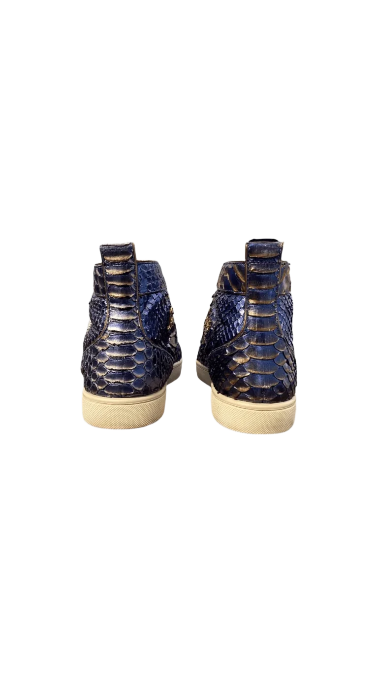 Sneakers in pelle esotica., foto 4 di 5