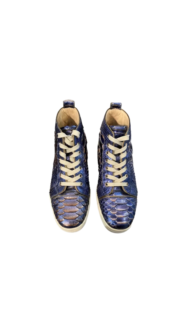 Sneakers in pelle esotica., foto 3 di 5