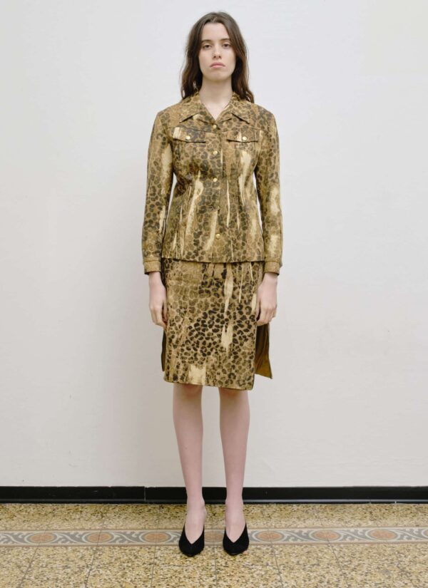 <b>Christian Dior by John Galliano</b> <br> completo animalier, 40.