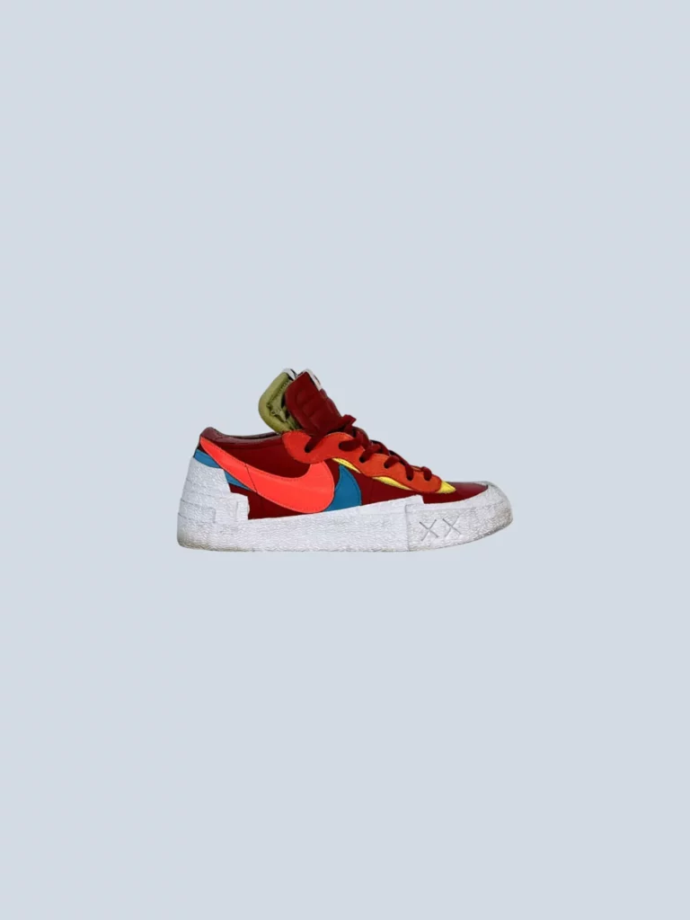 Sneakers Blazer Low Sacai KAWS Red, 42,5.