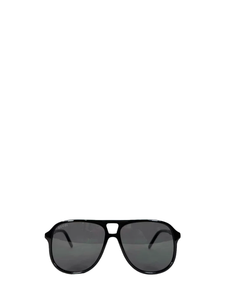 Occhiali da sole Aviator in acetato e metallo., foto 2 di 3