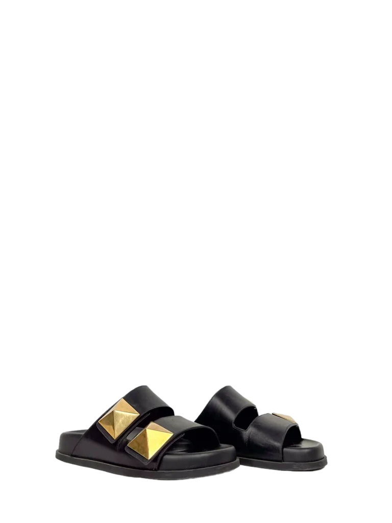 Garavani, One Stud slippers, photo 2 of 5