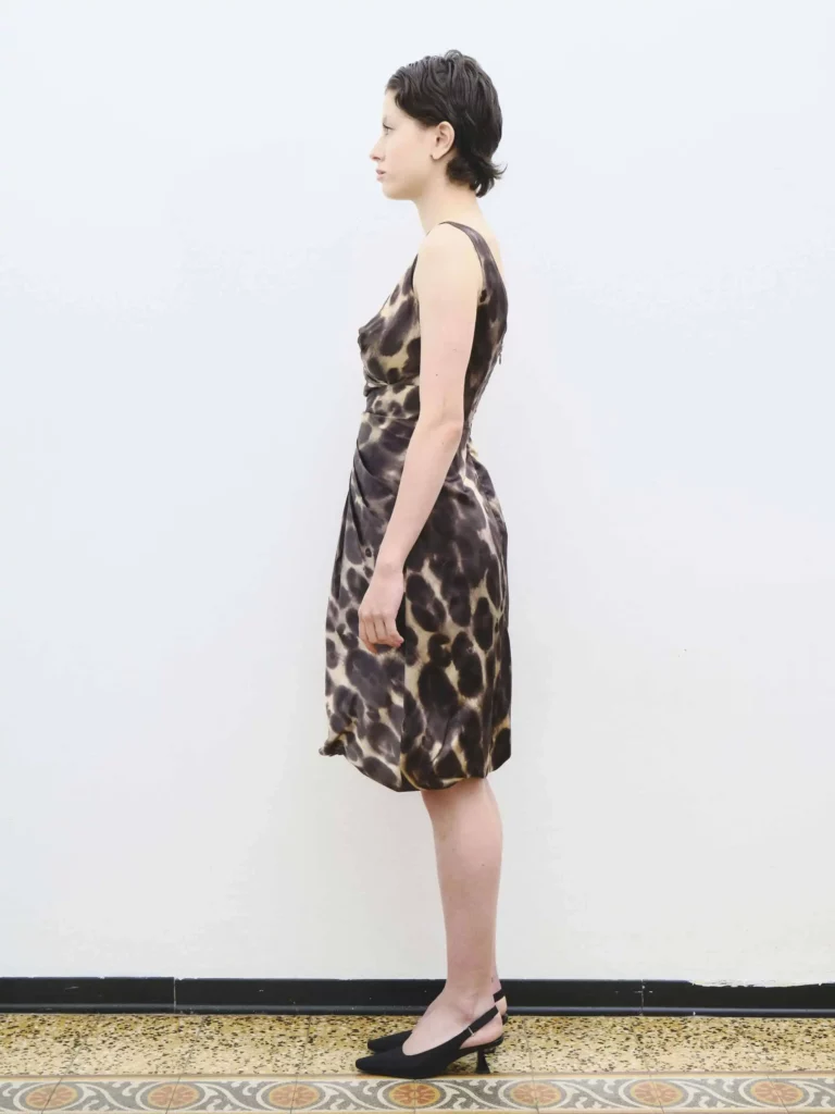 Leopard print silk dress, 38., photo 2 of 4