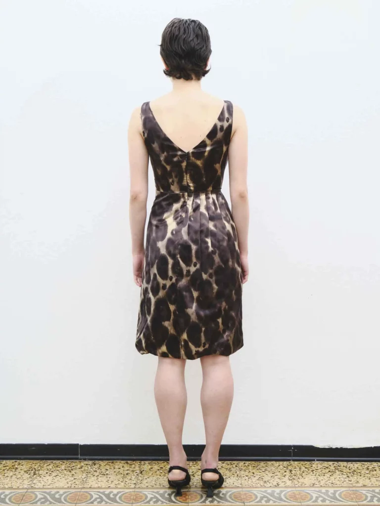 Leopard print silk dress, 38., photo 3 of 4