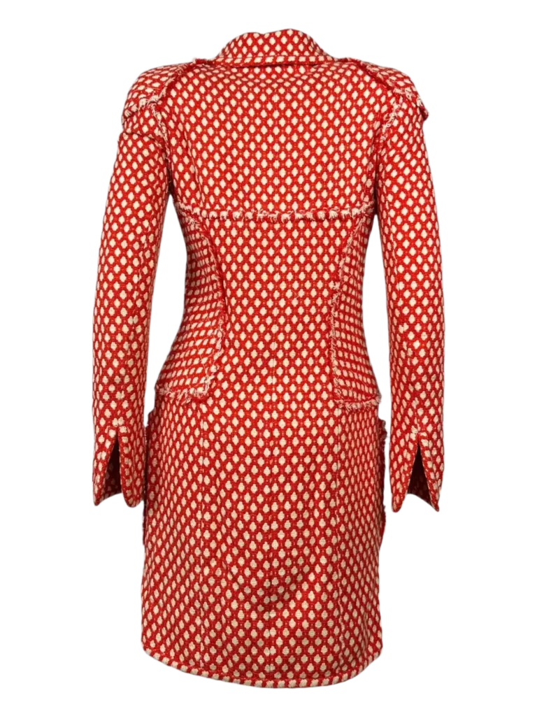 Bamboo fiber coat with brooch., photo 3 of 4
