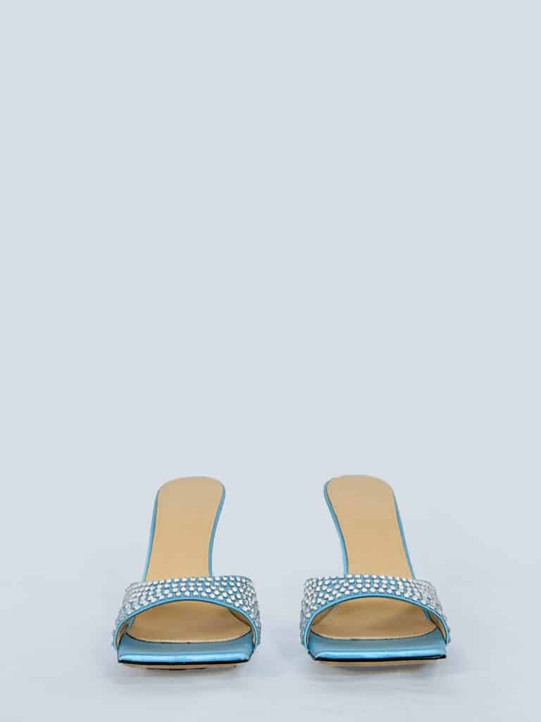 Mules Star in pvc e cristalli, 36,5., foto 3 di 5