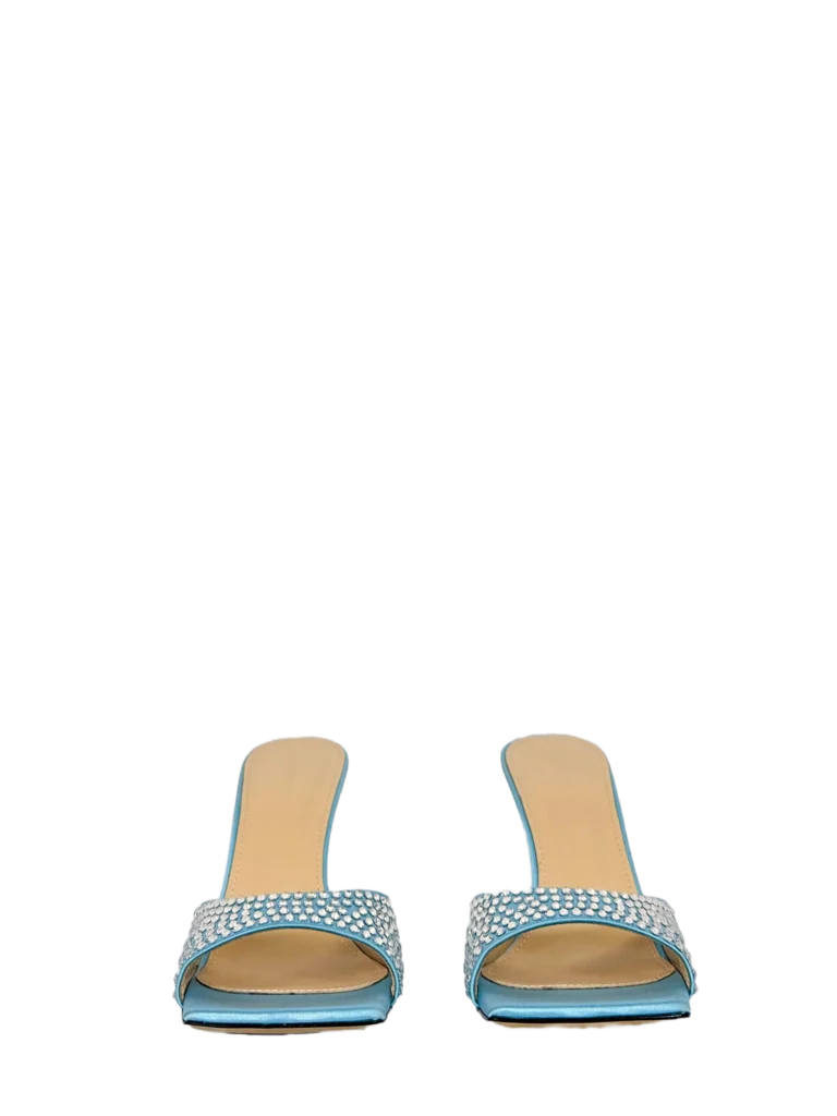 Star mules in PVC and crystals, photo 3 of 5