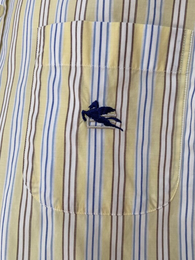 Camicia a righe in cotone, M., foto 4 di 6