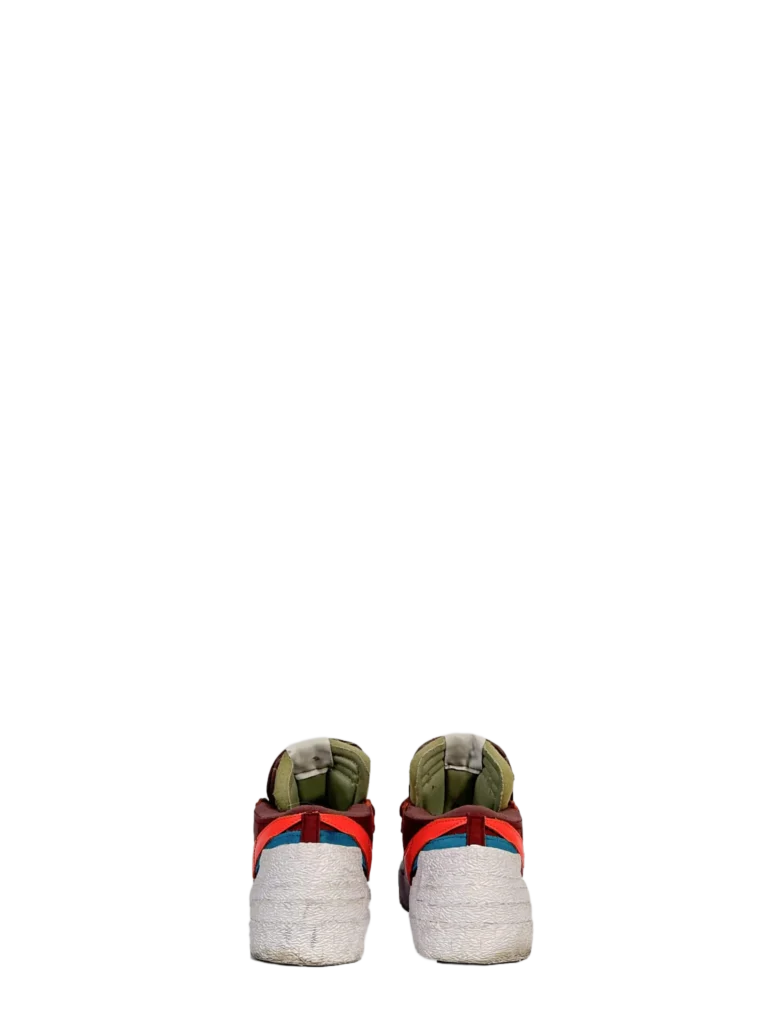 Sneakers Blazer Low Sacai KAWS Red., photo 4 of 5