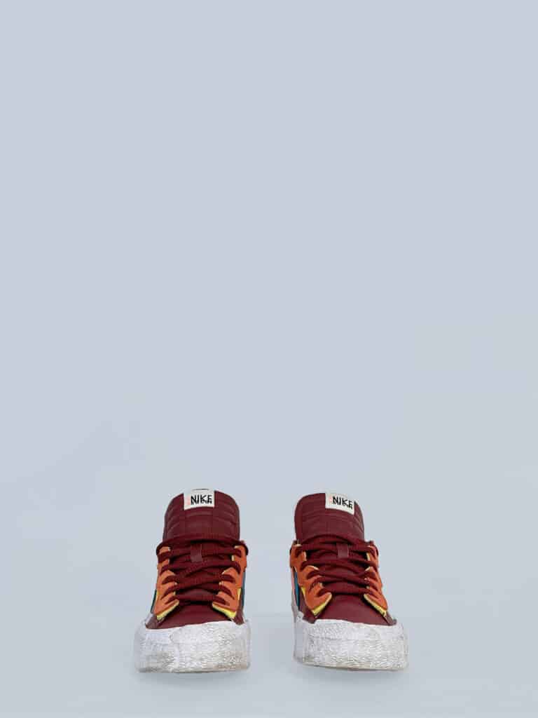 Sneakers Blazer Low Sacai KAWS Red, 42,5., foto 3 di 5
