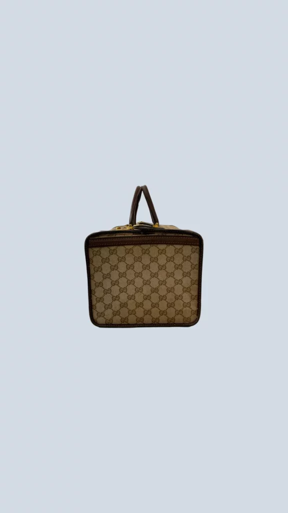 Beauty grande vintage in tela Monogram e pelle., foto 4 di 9