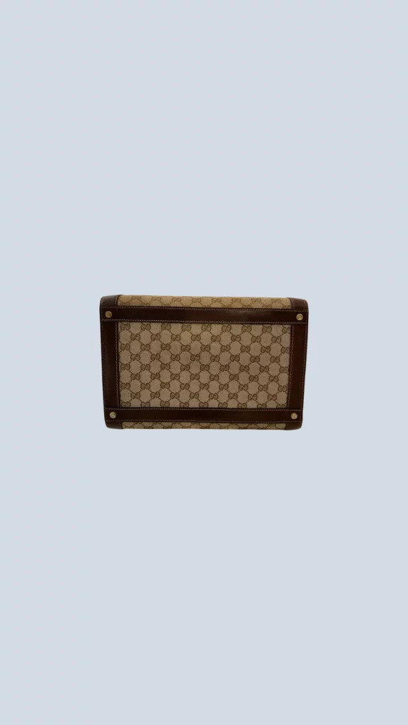 Beauty grande vintage in tela Monogram e pelle., foto 7 di 9