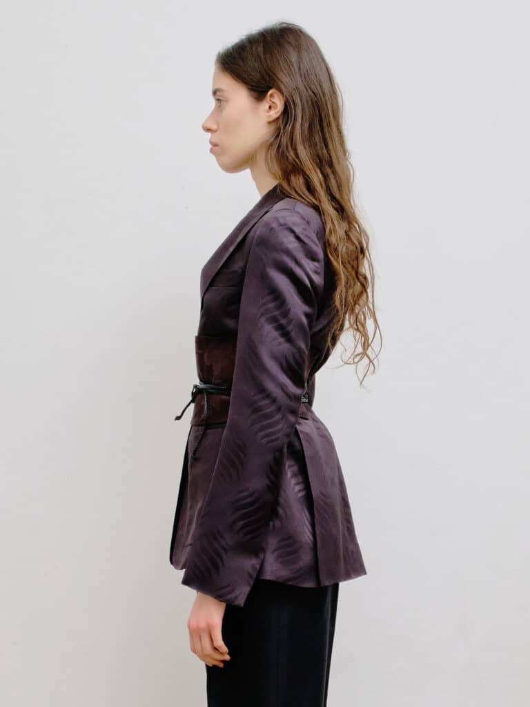 By Tom Ford, silk blazer with Obi belt, 38., photo 2 of 4