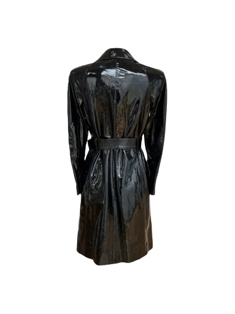 Long vinyl trench coat, photo 5 of 5