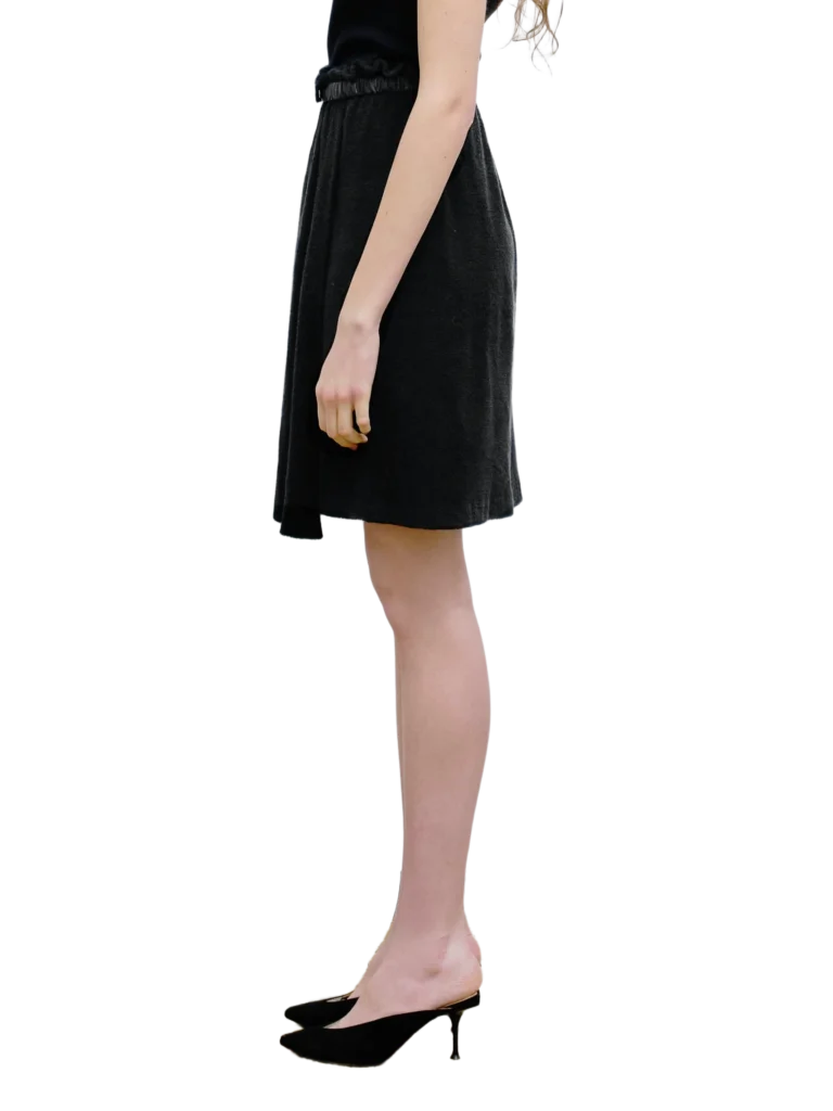 By Tom Ford, gonna in spugna con cintura in pelle., foto 2 di 4