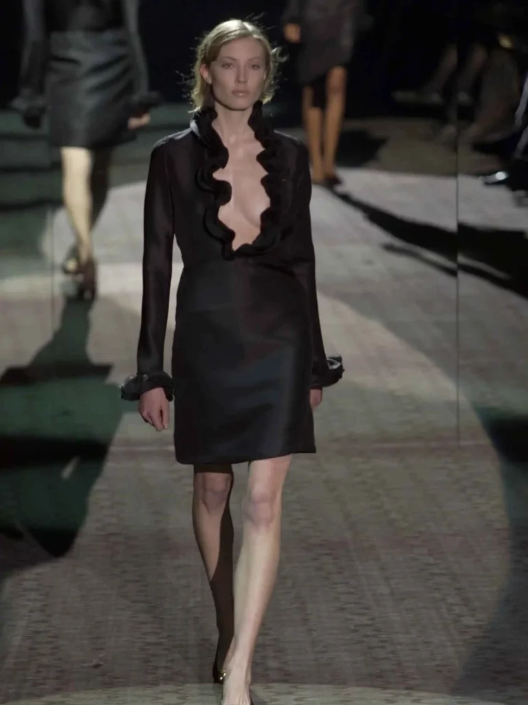 By Tom Ford, silk ruffled dress, 40., photo 4 of 4