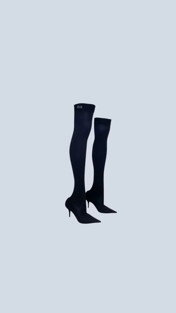 Stivali Socks in tessuto, 39., foto 2 di 6