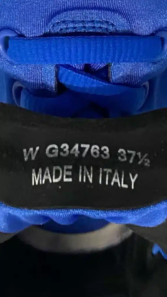Sneakers in neoprene con logo, 37.5, foto 6 di 6