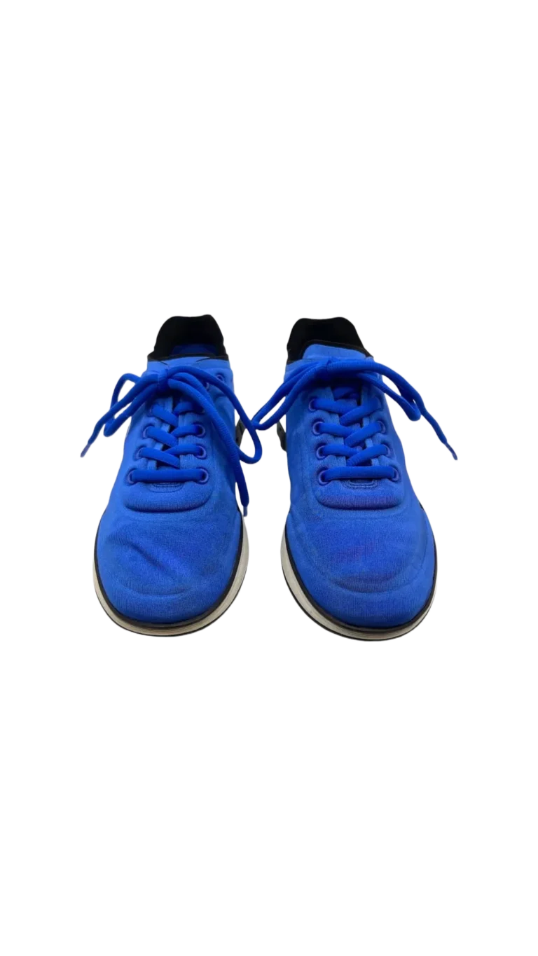 Sneakers in neoprene con logo, foto 3 di 6