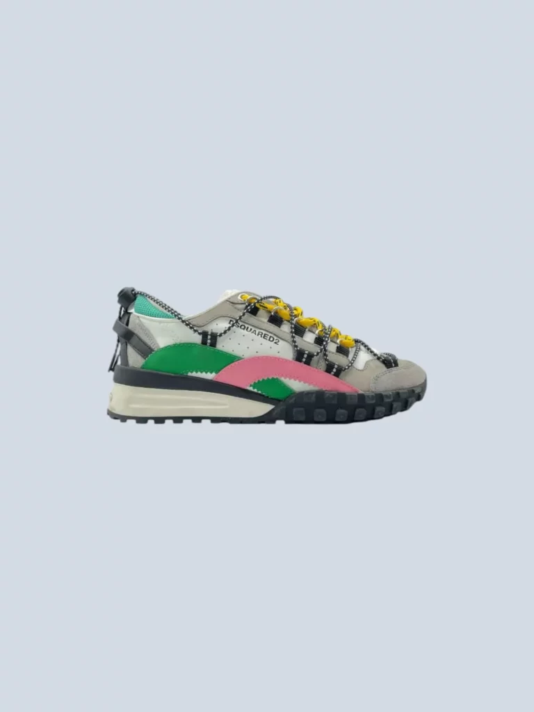 Sneakers Legend in pelle e suede multicolor, 36.