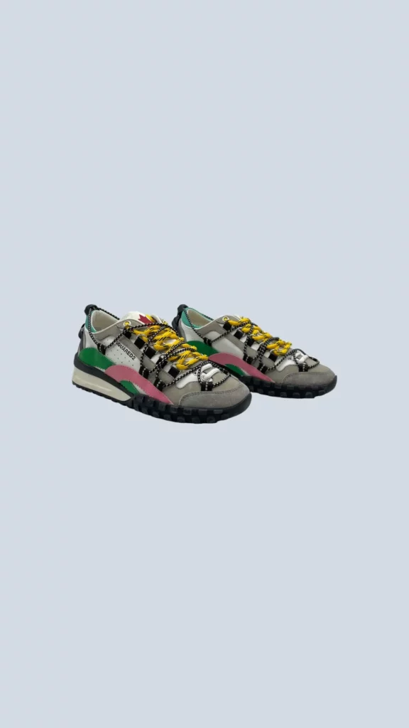 Sneakers Legend in pelle e suede multicolor, 36., foto 2 di 5