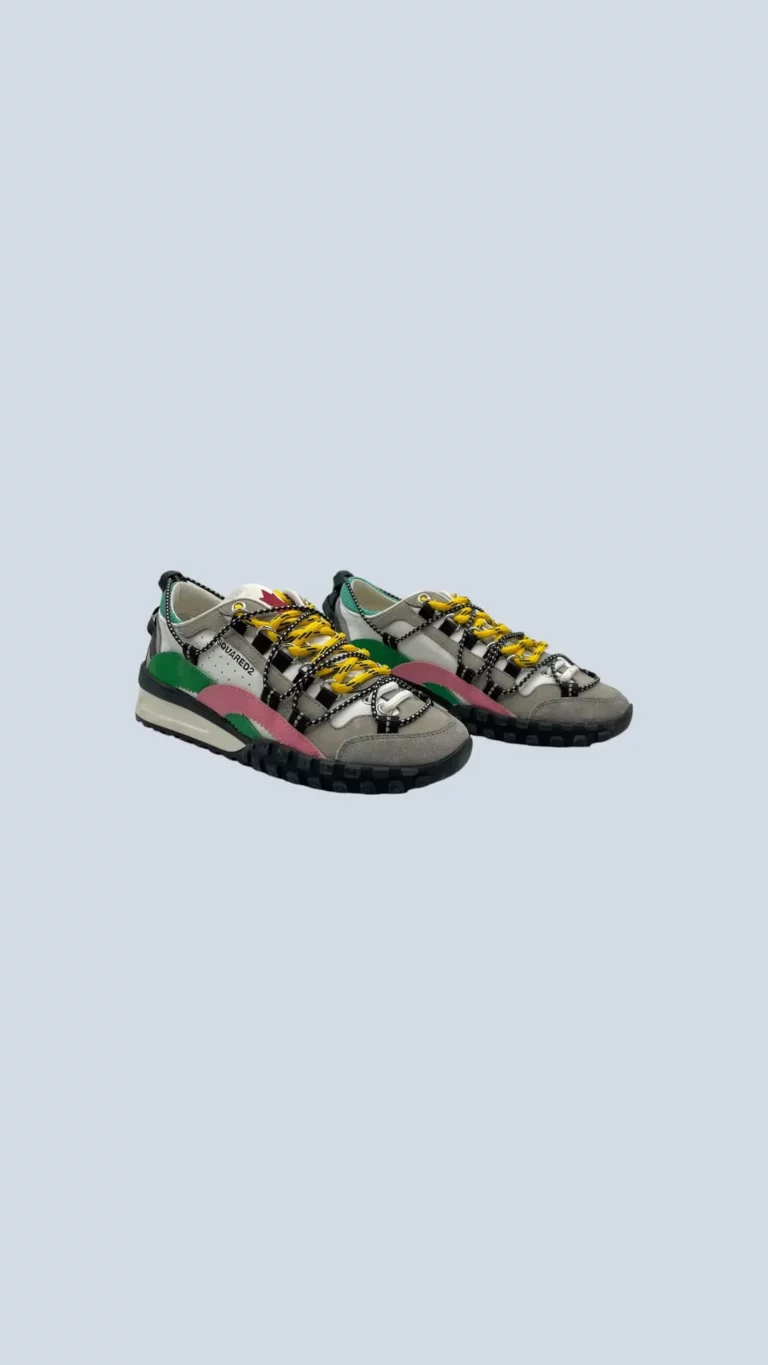 Sneakers Legend in pelle e suede multicolor, 36., foto 2 di 5