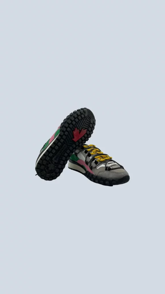 Sneakers Legend in pelle e suede multicolor, 36., foto 5 di 5