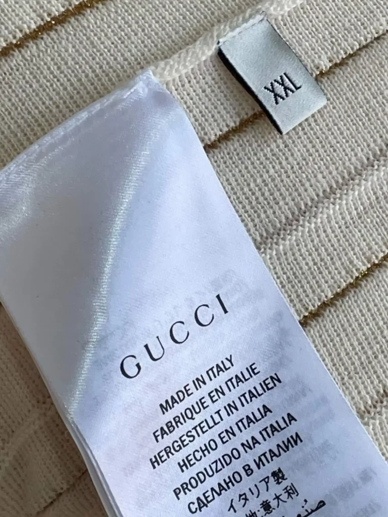 Gonna maxi plissè in lana e lurex, XXL., foto 4 di 5