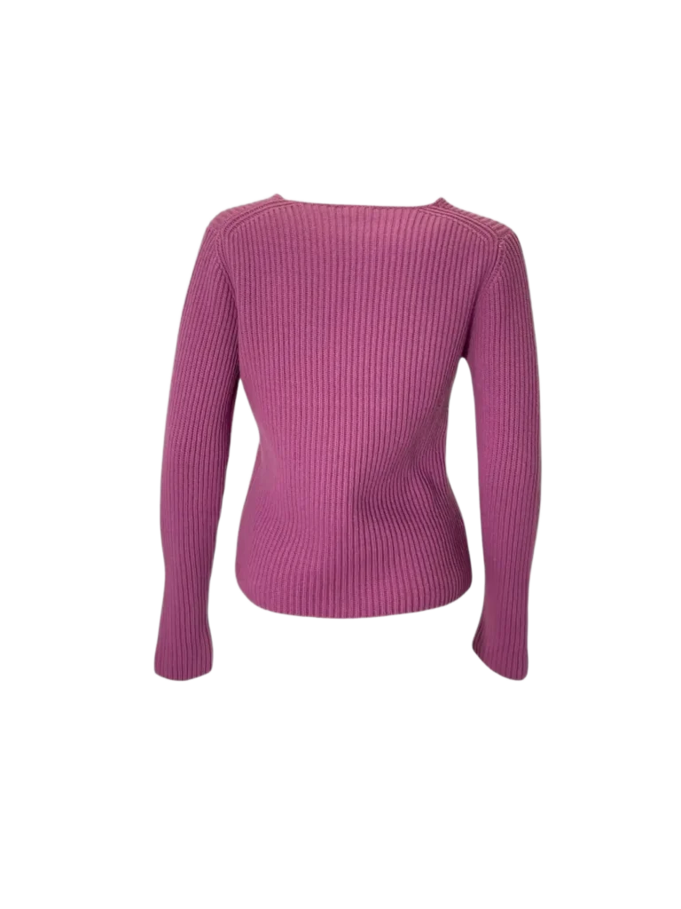 Ribbed wool sweater., photo 3 of 6