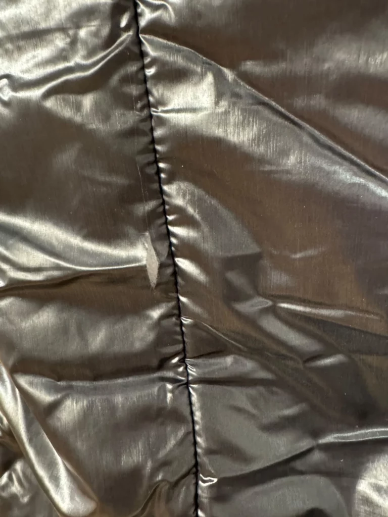 Shiny sleeveless down jacket, 46., photo 4 of 6