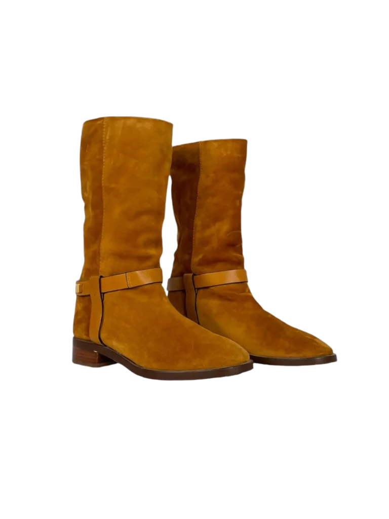 Suede leather boots, photo 2 of 7