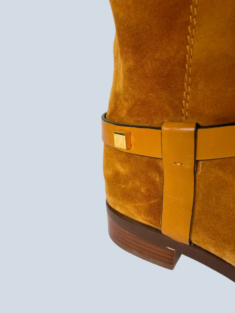 Suede leather boots, 40.5., photo 7 of 7