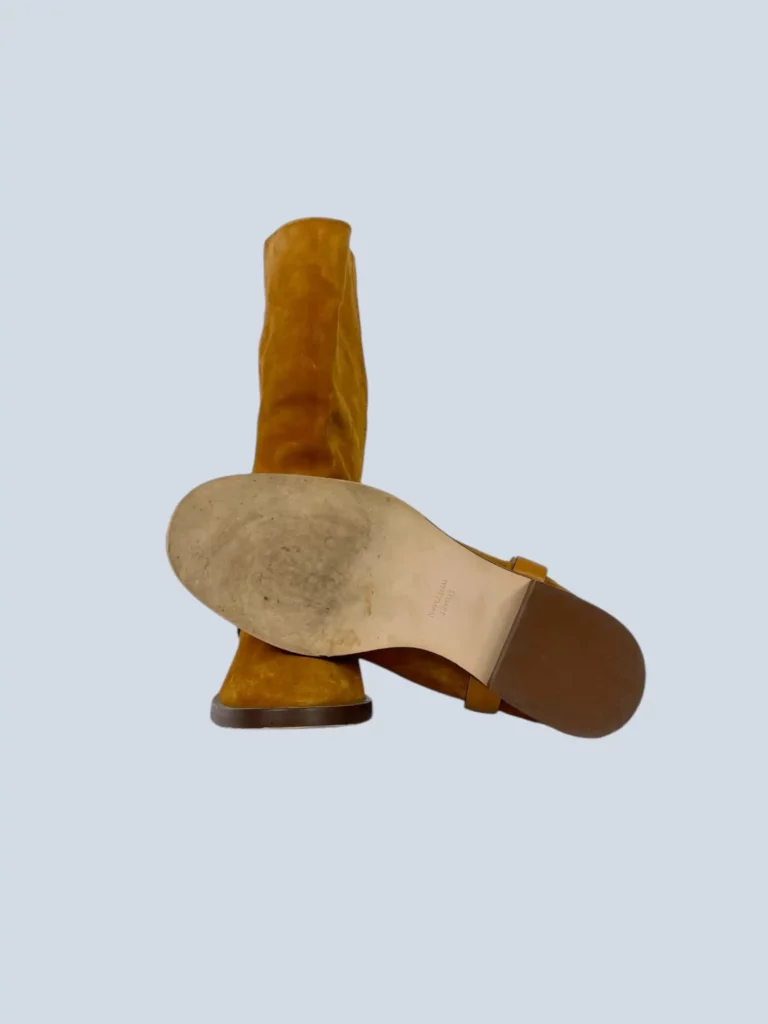 Suede leather boots, 40.5., photo 5 of 7