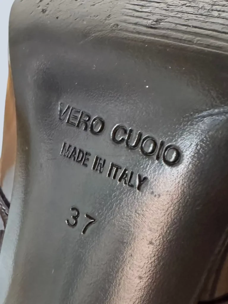 Patent leather boots with rhinestone logo, 37., photo 5 of 6