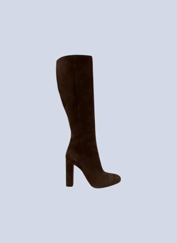 <b>Etro</b> <br> stivali al ginocchio in suede, 40.