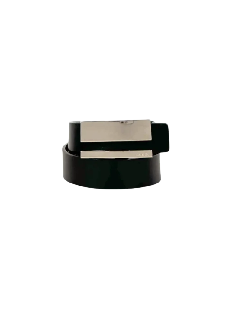 By Tom Ford, brushed leather belt with metal buckle., photo 2 of 3