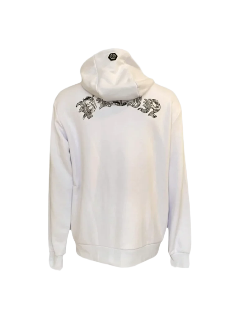 Cotton hoodie with rhinestones., photo 3 of 7