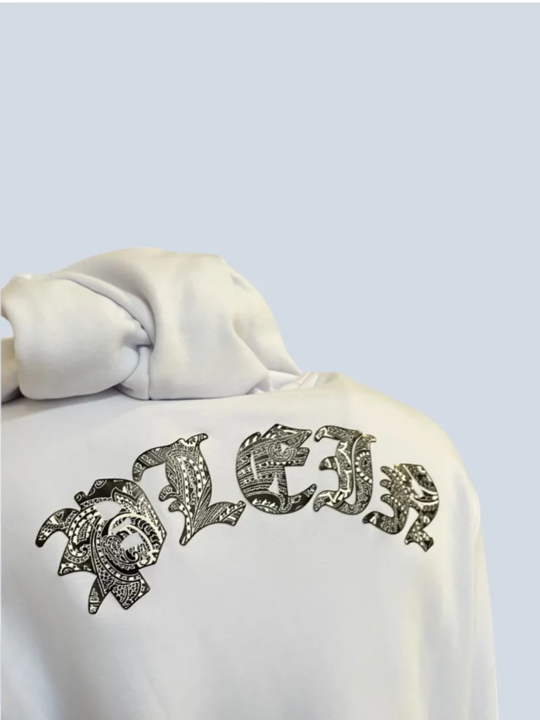 Felpa con cappuccio in cotone con strass, L., foto 4 di 7