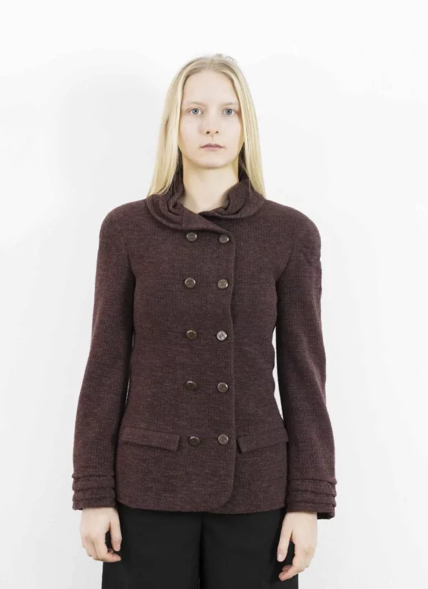 <b>Chanel</b> <br> blazer doppiopetto in lana, 40.