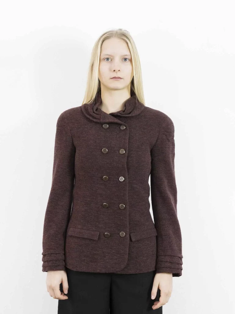 Blazer doppiopetto in lana, 40.