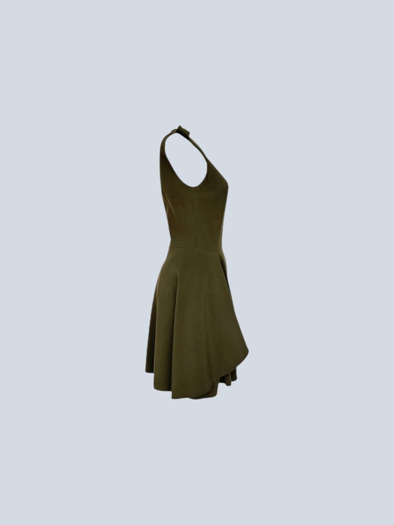 Sleeveless wool midi dress, 40., photo 2 of 4