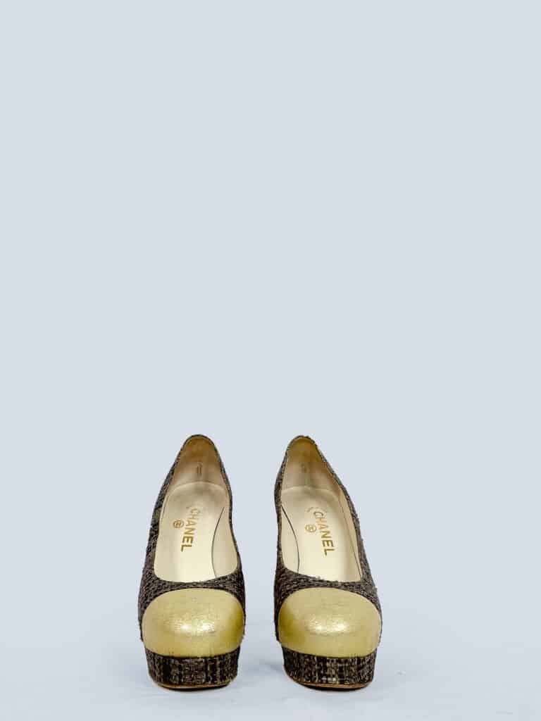 Logo raffia pumps, 39., photo 3 of 7