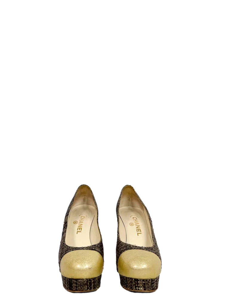 Logo raffia pumps, photo 3 of 7