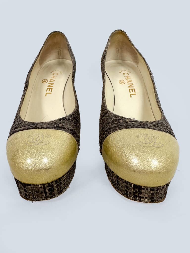Logo raffia pumps, 39., photo 6 of 7